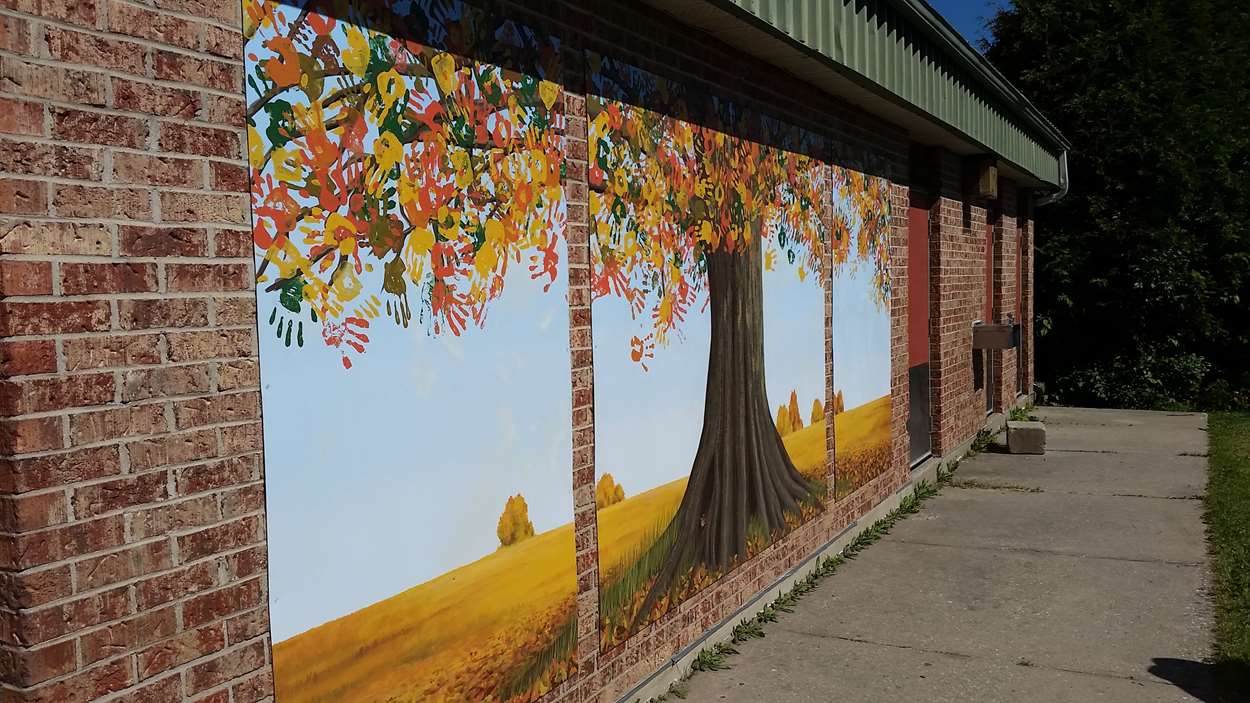 murale aines