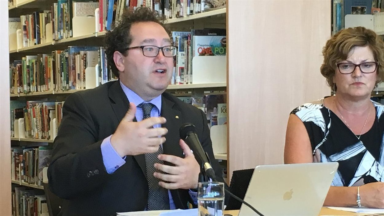 Gino LeBlanc et Karen Power