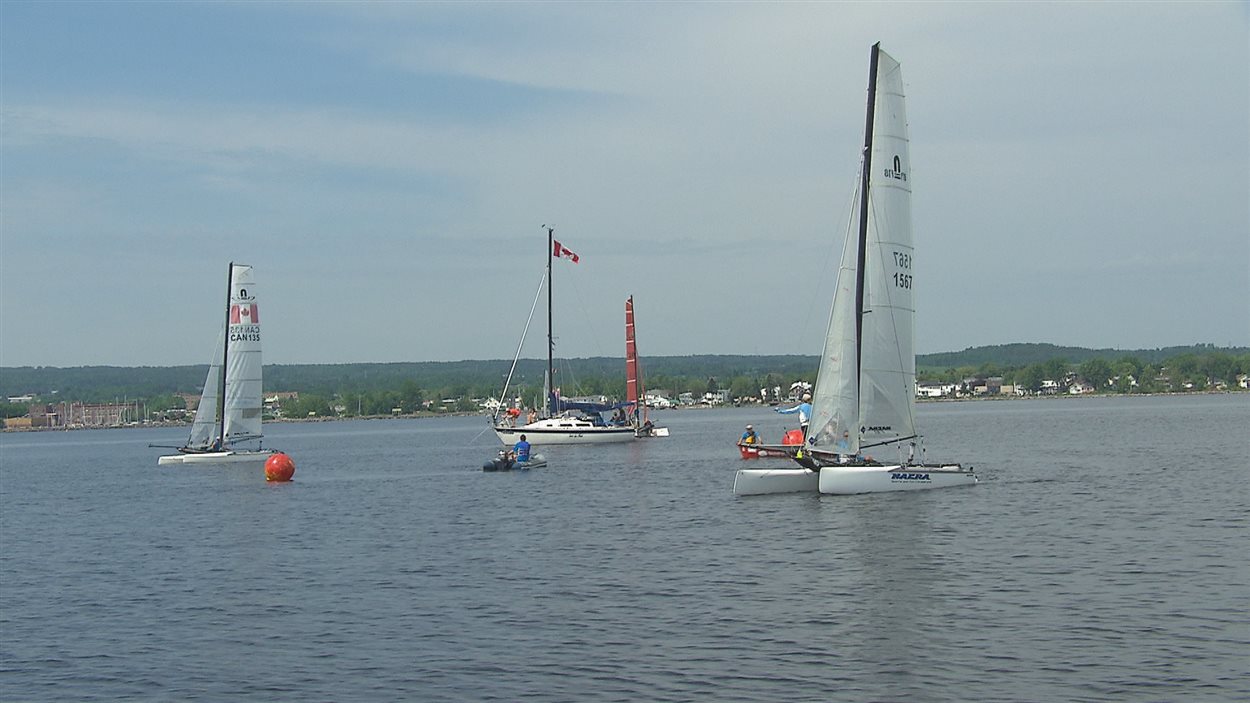 Course de catamarans