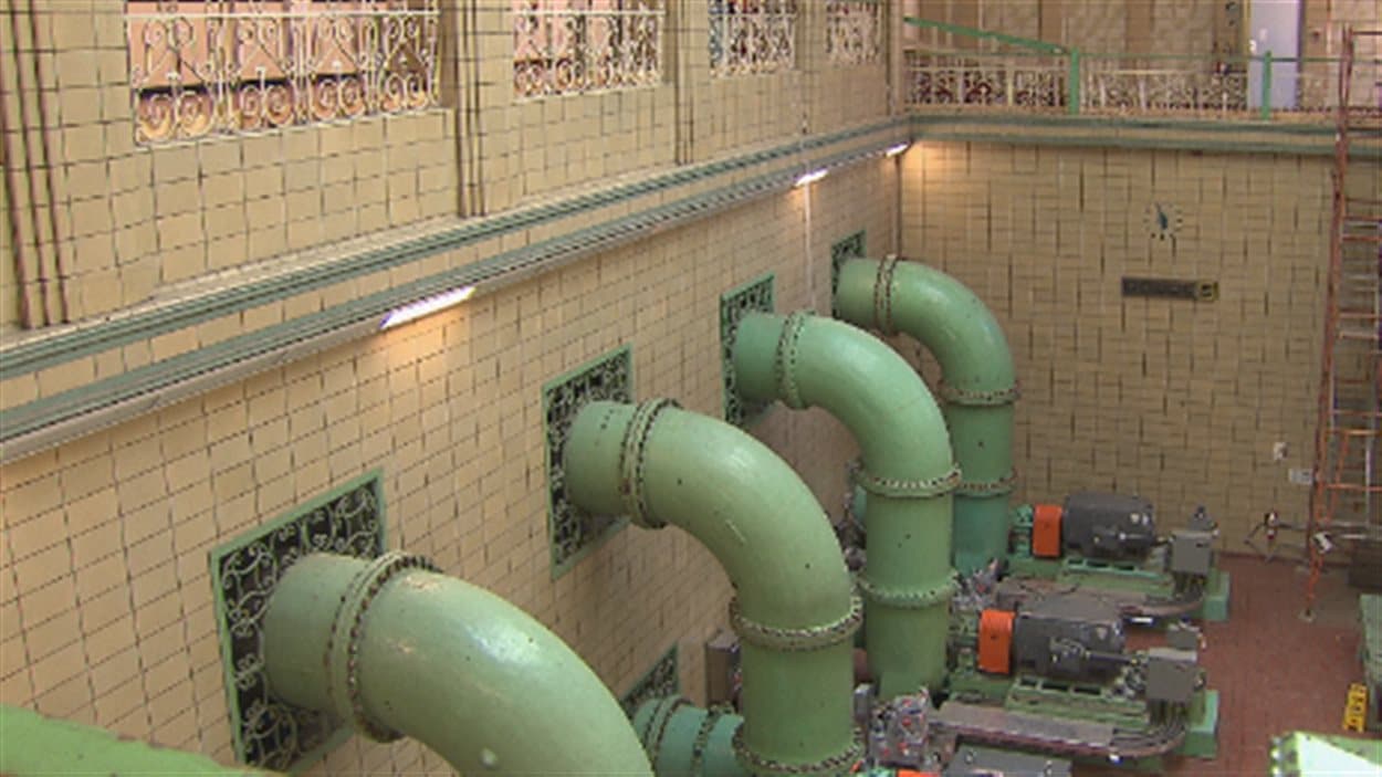 L'usine d'eau potable Atwater à Montréal