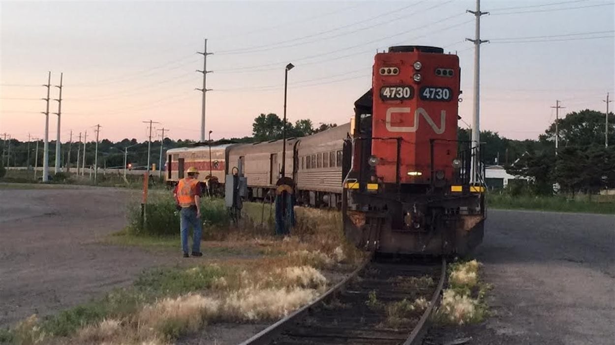 Train de passagers d'Algoma