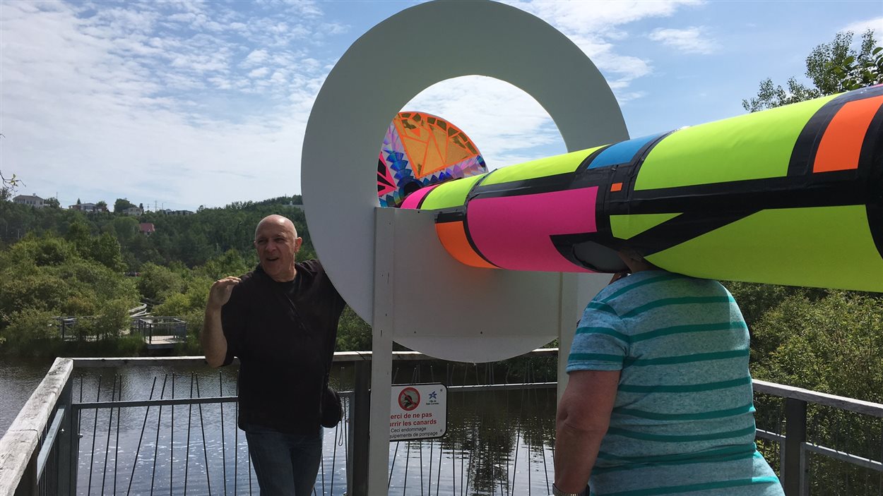 Randonnée exploratoire l'art envahit le parc des Pionniers de RadioCanada Randonnée exploratoire l'art envahit le parc des Pionniers de RadioCanada