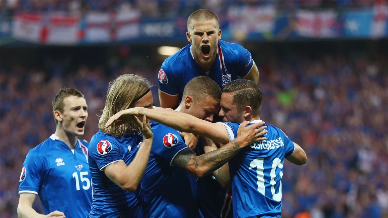 L'Islande célèbre son but
