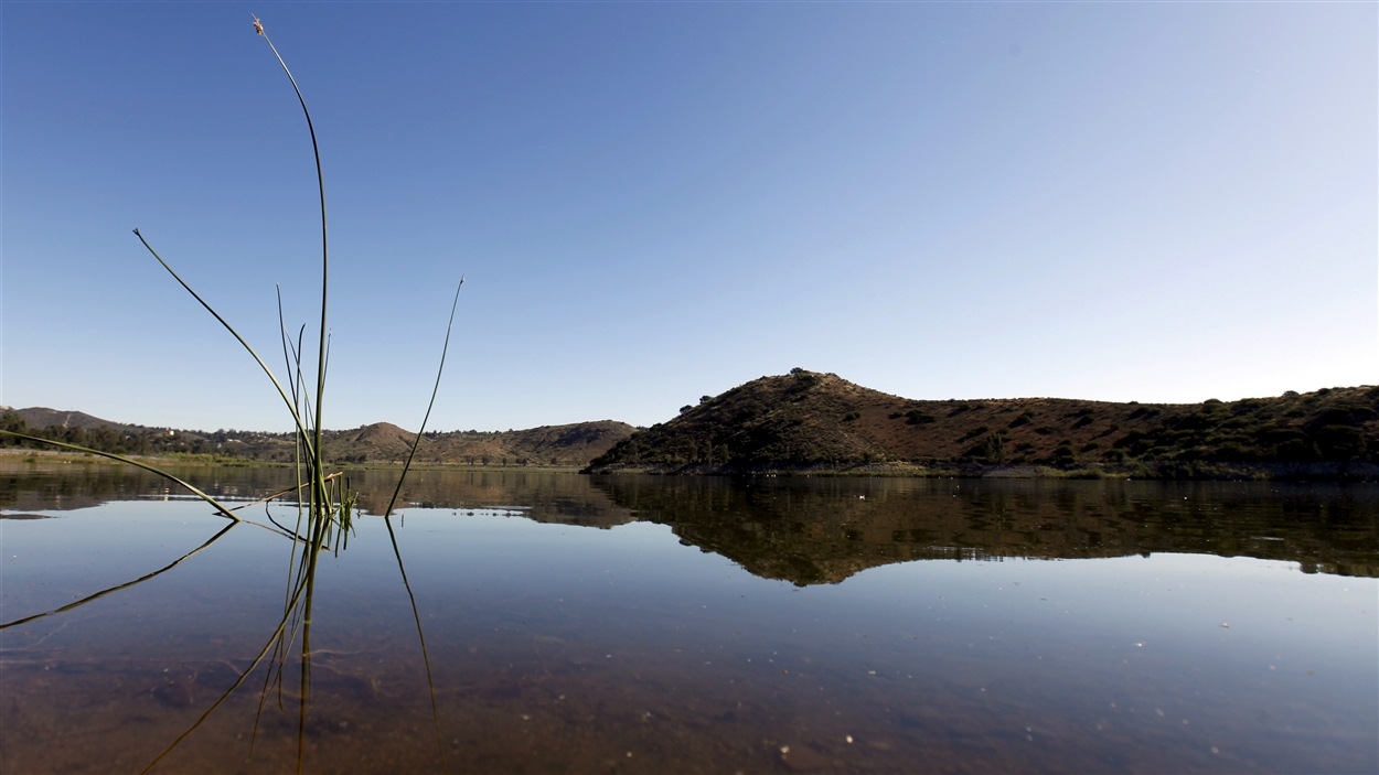 Des scientifiques de l'Université de Stanford ont découvert une manne d'eau trois fois plus importante qu'estimée dans le sous-sol de la Californie. Ici, le lac Hodges près de San Diego.
