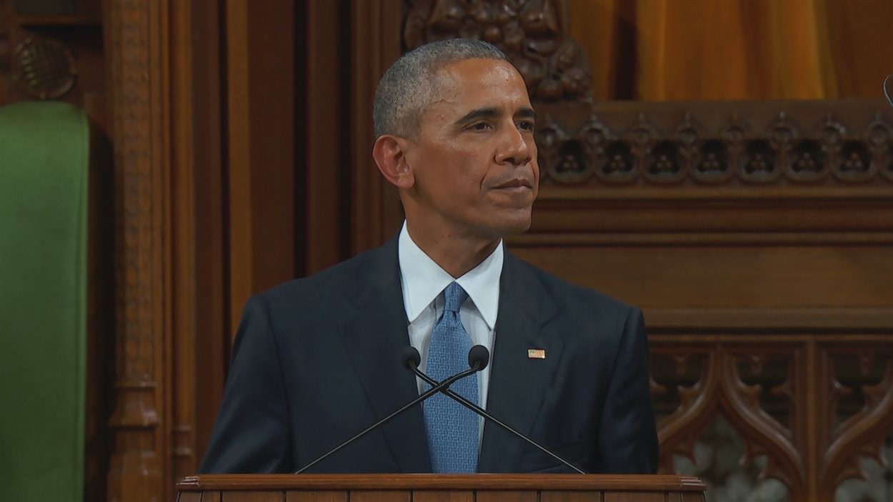 Barack Obama à la Chambre des communes