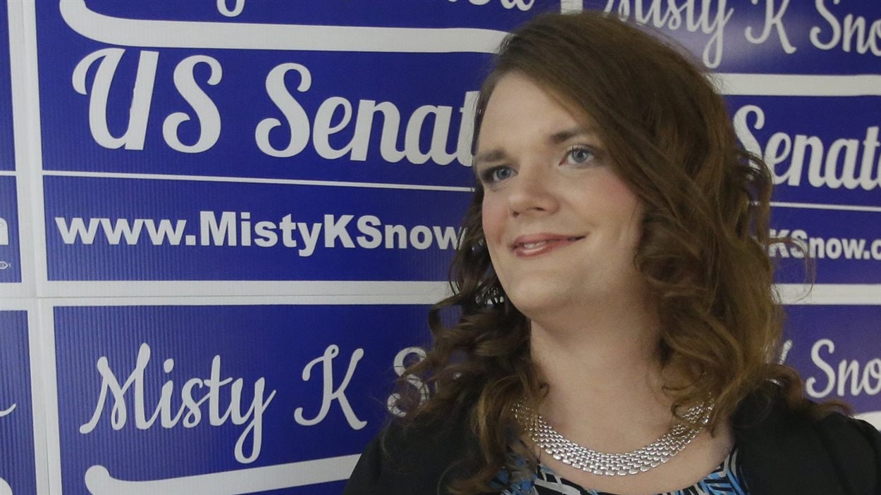 La candidate Misty K. Snow