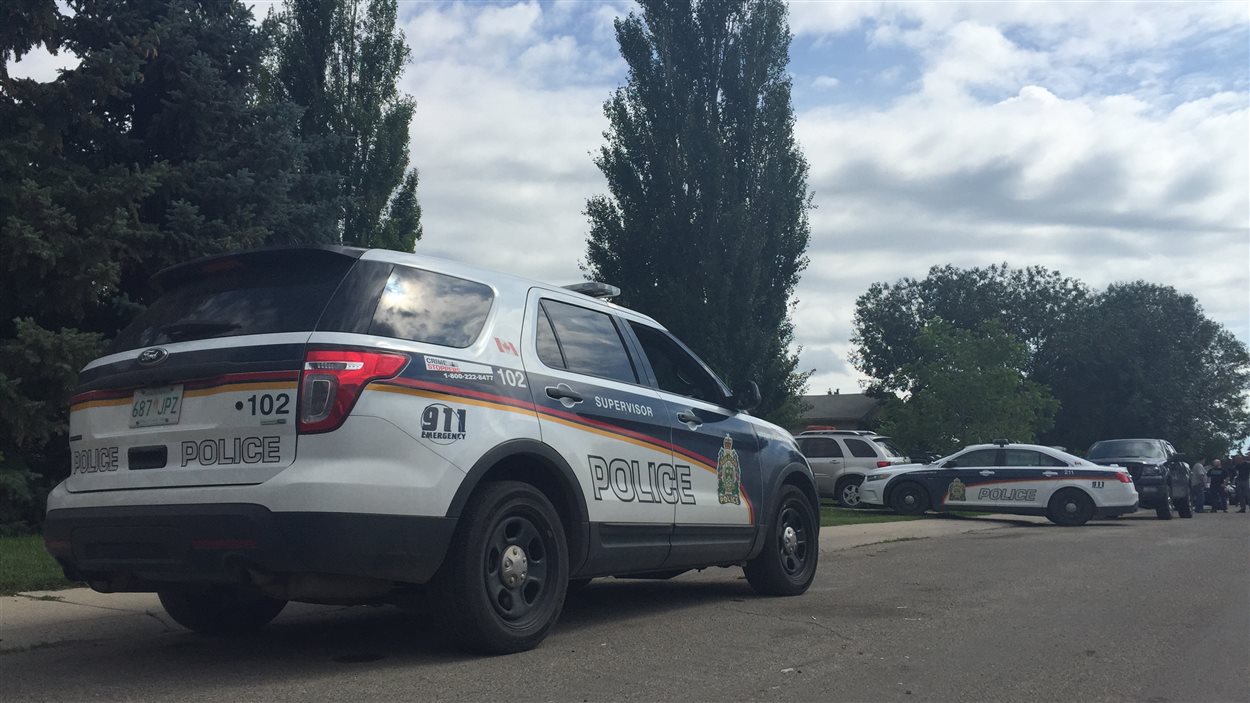 Une voiture du service de police de Saskatoon.