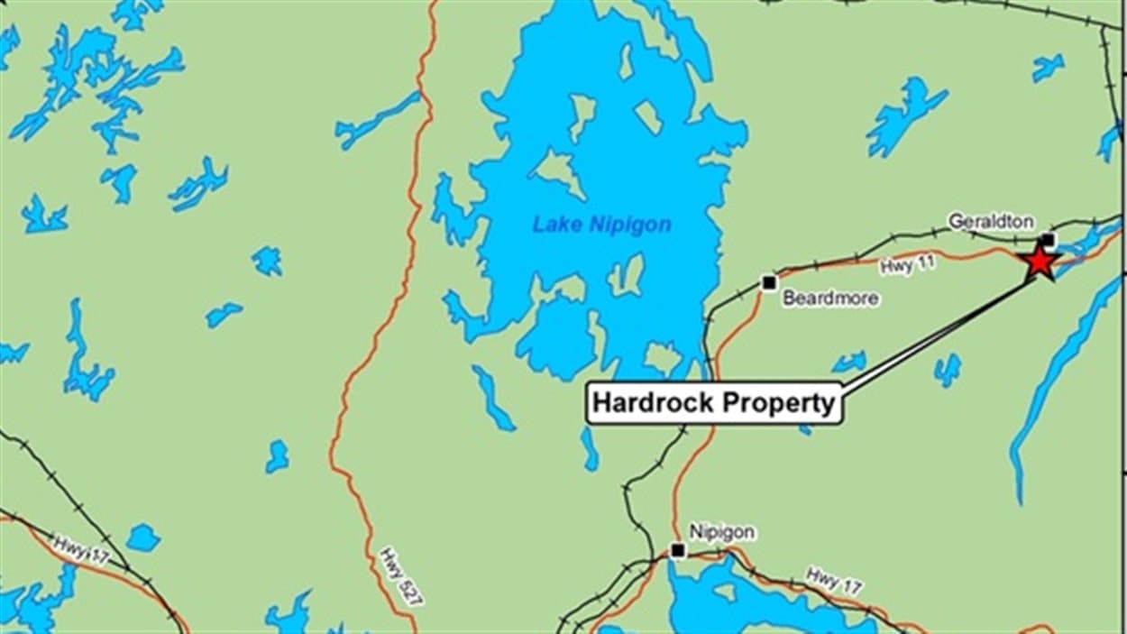 Projet de mine Hardrock à Greenstone