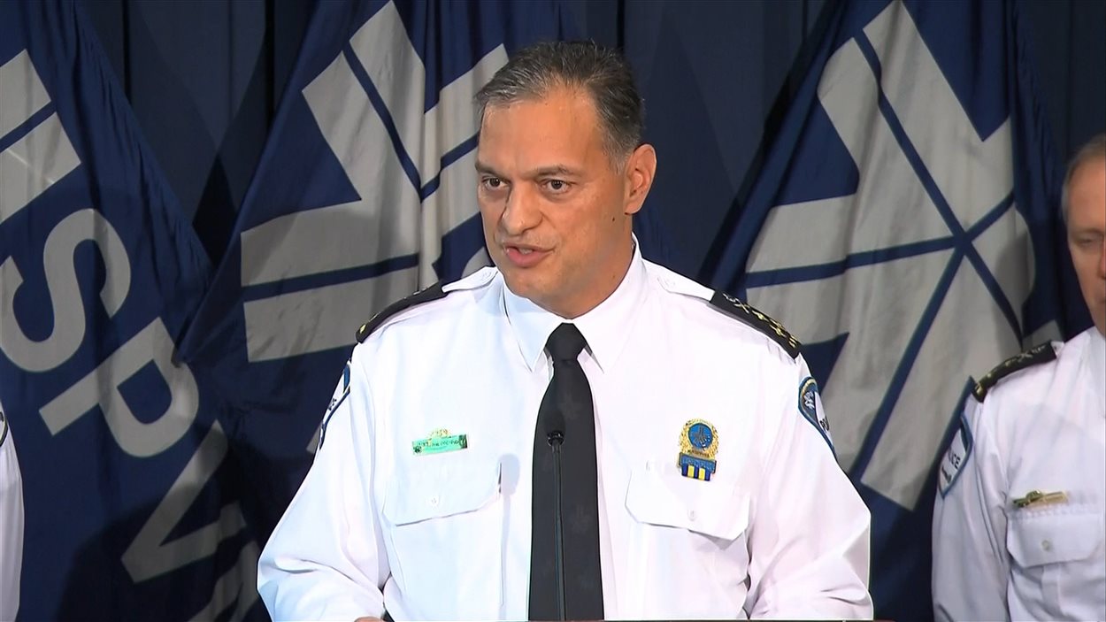 Le directeur du SPVM, Philippe Pichet