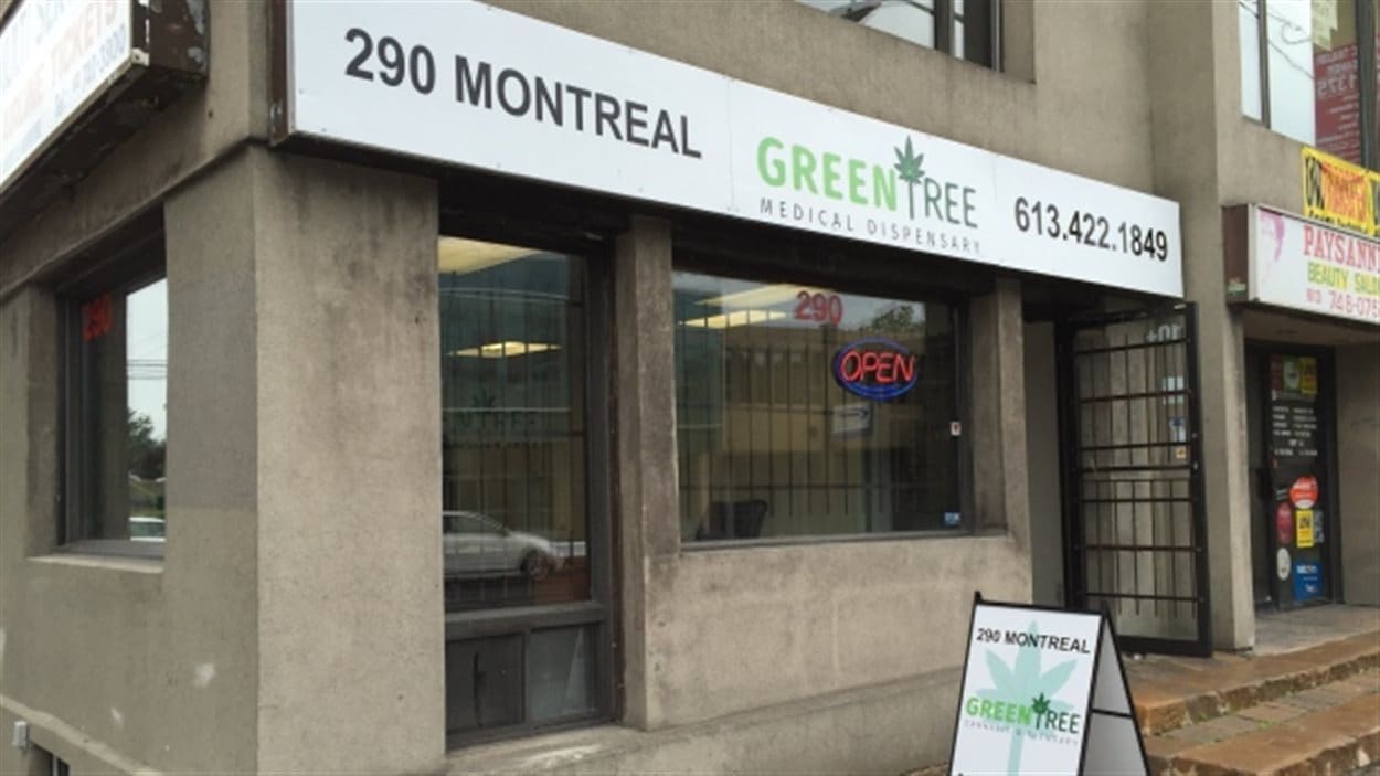Un comptoir de vente de marijuana a ouvert ses portes à Vanier Radio
