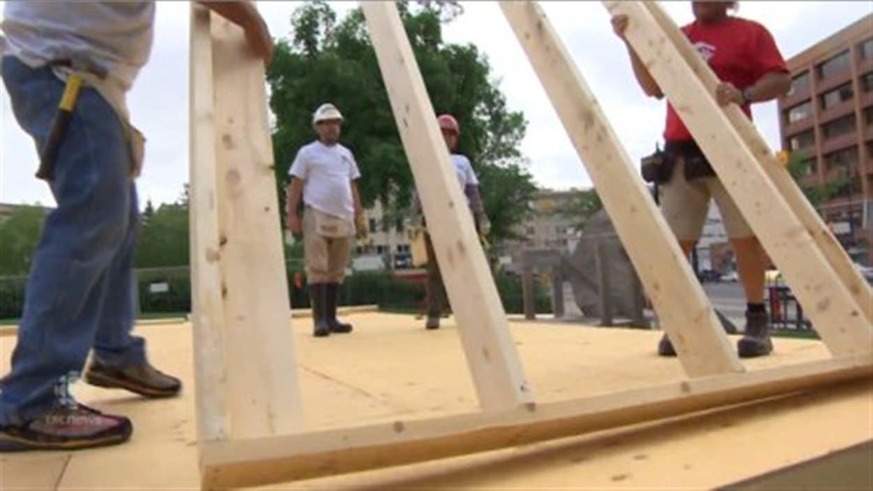 Habitat pour l'humanité investit le campus de l'Université de Winnipeg