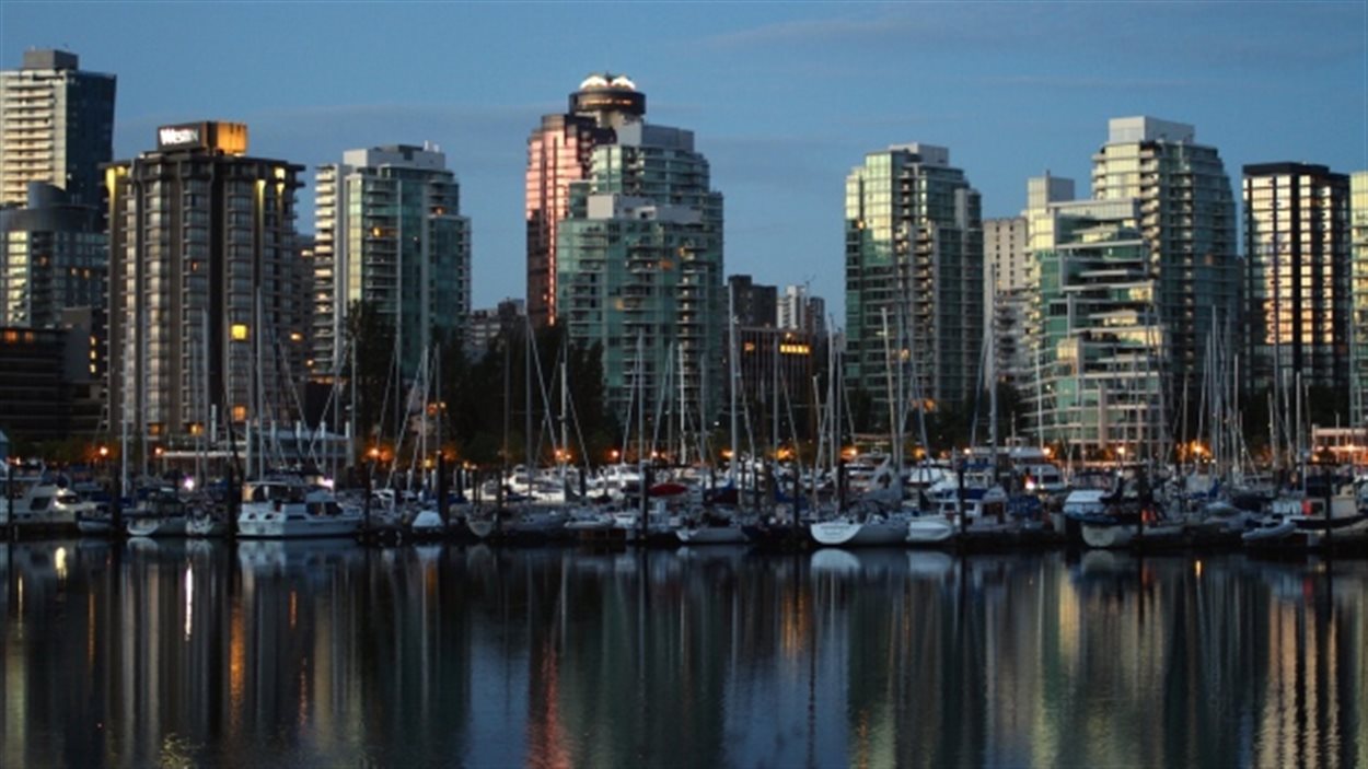Des immeubles à Vancouver. 
