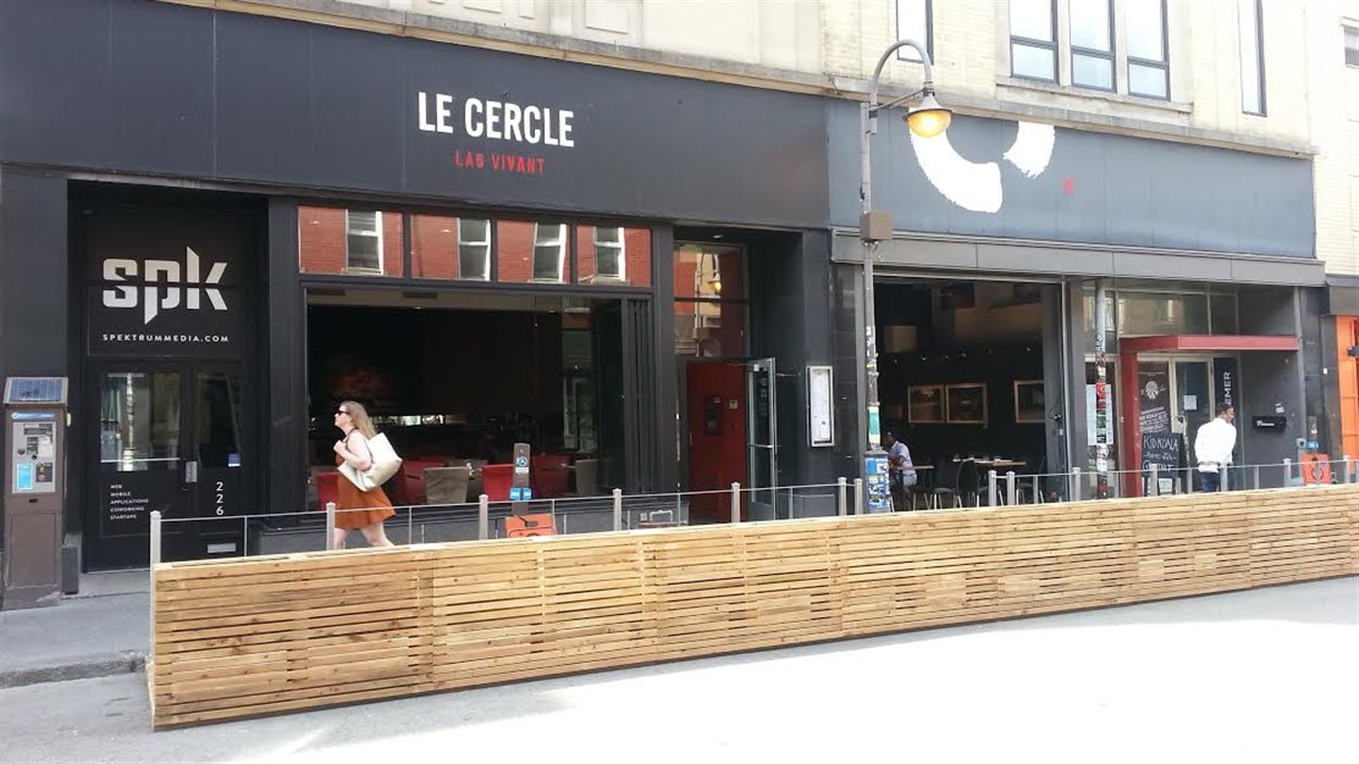 Nouvelles terrasses sur SaintJoseph RadioCanada