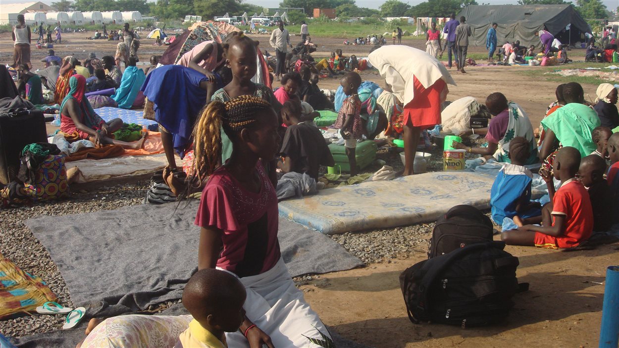 Au moins 300 personnes ont cherché refuge à Juba, au Soudan du Sud.