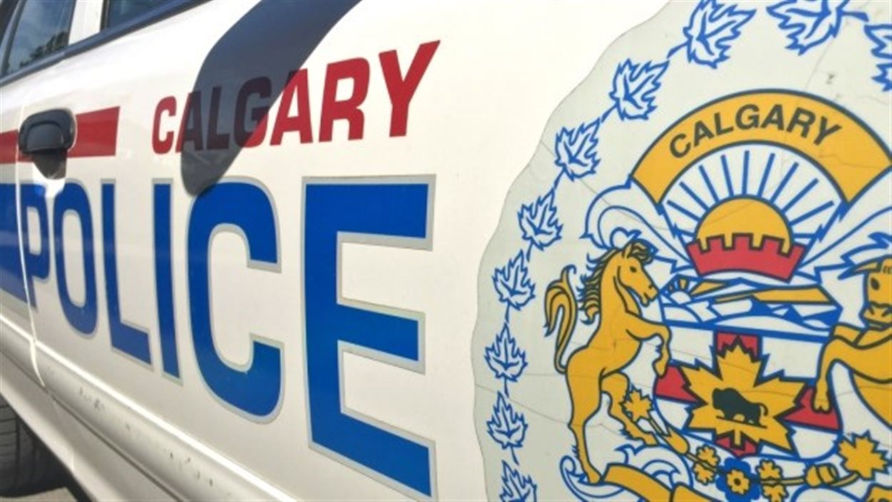 Une voiture de la police de Calgary