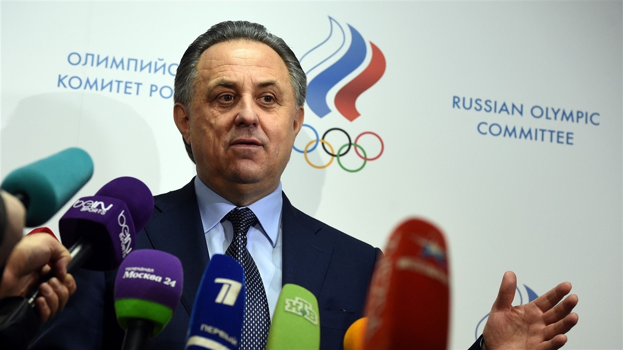 Le ministre russe des Sports Vitali Moutko