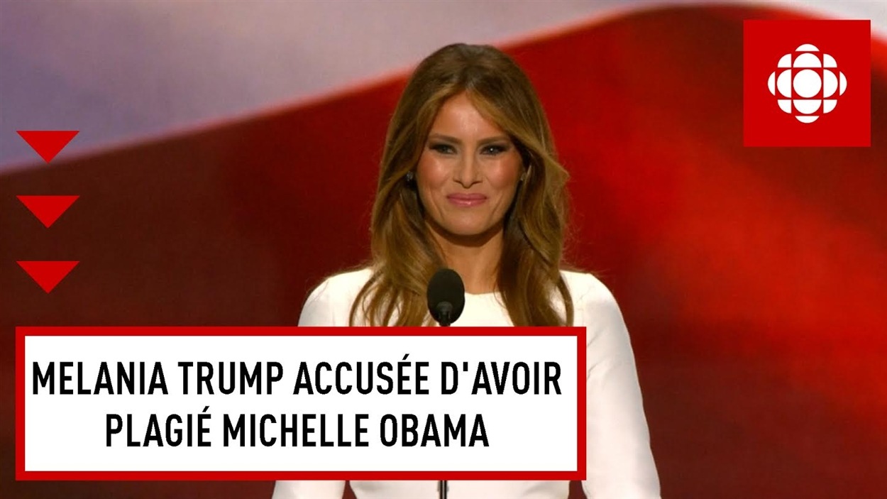 Melania Trump accusée d'avoir plagié Michelle Obama