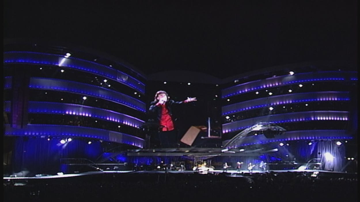 Les Rolling Stones en prestation à Regina en 2006.