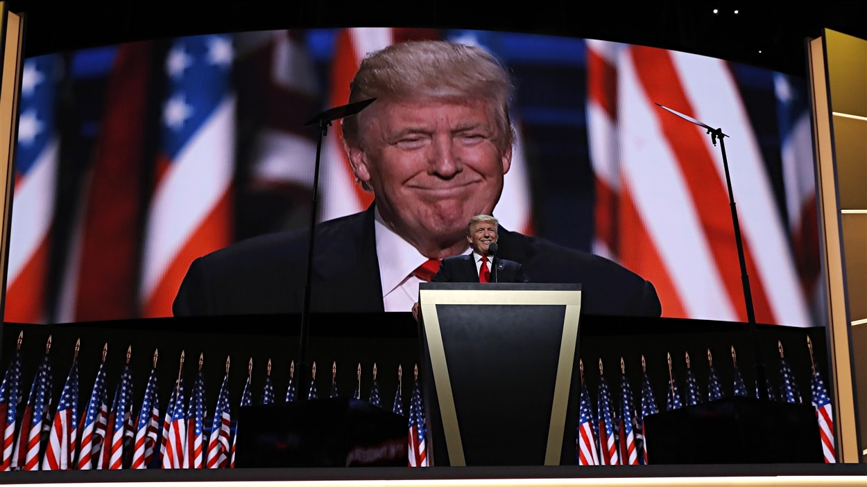 Donald Trump accepte l'investiture du Parti républicain en vue de l'élection présidentielle américaine