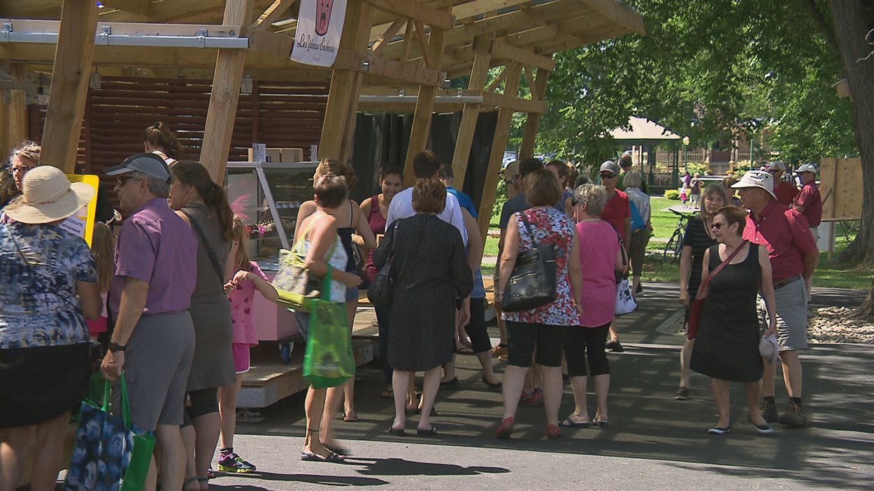 Le marché public de Rimouski