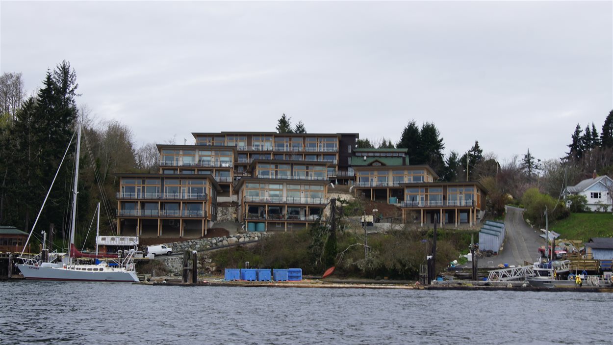 Le Harbourside Cohousing, à Sooke, en Colombie-Britannique.