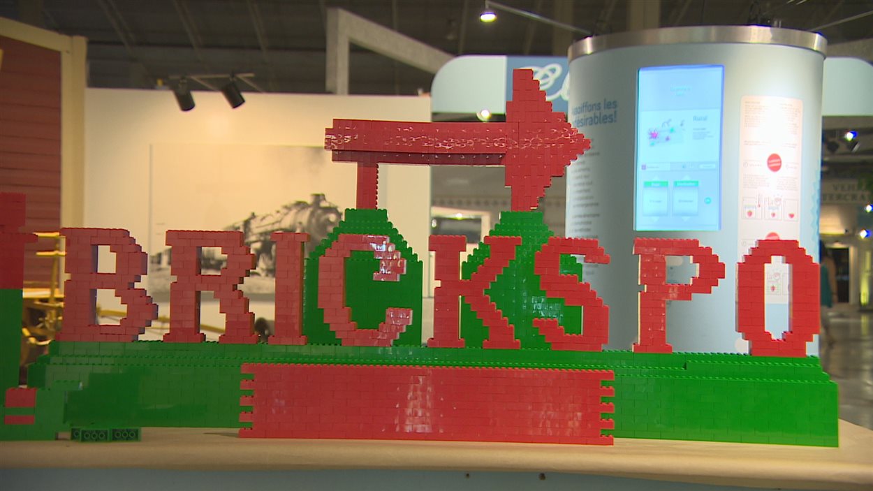 L'exposition Brickspo.
