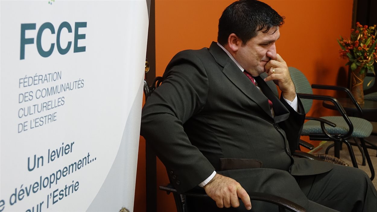 Edwin Moreno a été administrateur de la Fédération des communautés culturelles de l'Estrie avant d'être nommé président.