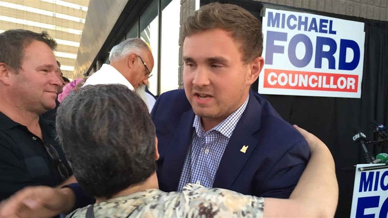 Michael Ford, le neveu de l'ancien maire Rob, a été élu au conseil municipal.