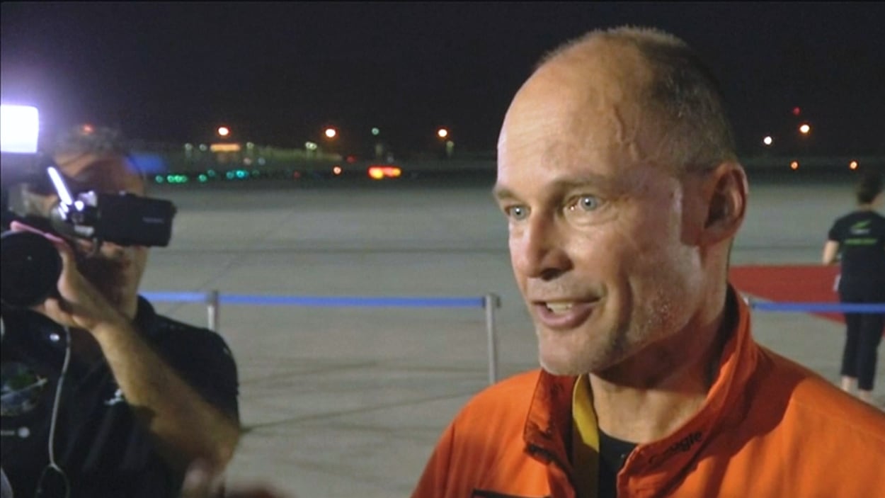 Bertrand Piccard, copilote du Solar Impulse 2.