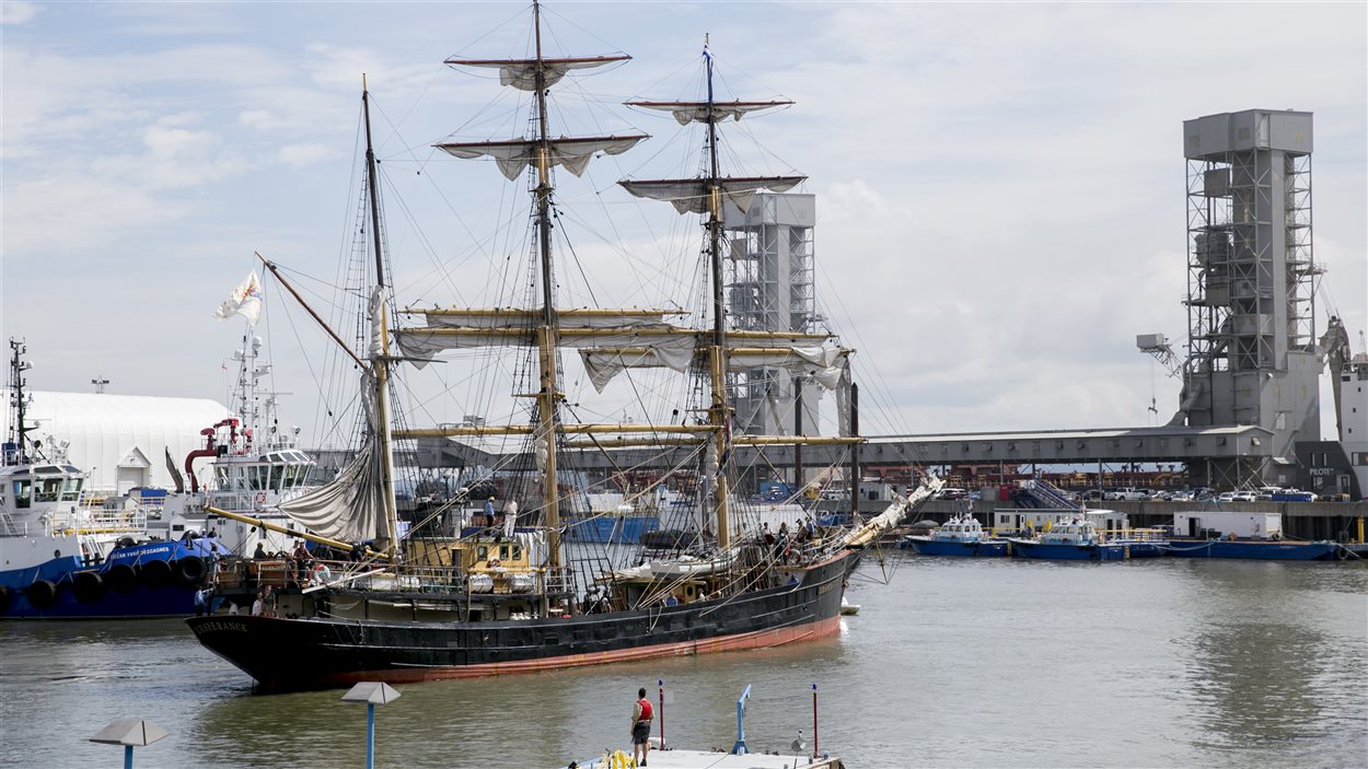 Revivre le périple des colons français L'Espérance arrive à Québec