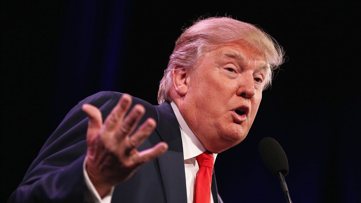 Le candidat républicain à l'élection présidentielle américaine, Donald Trump.