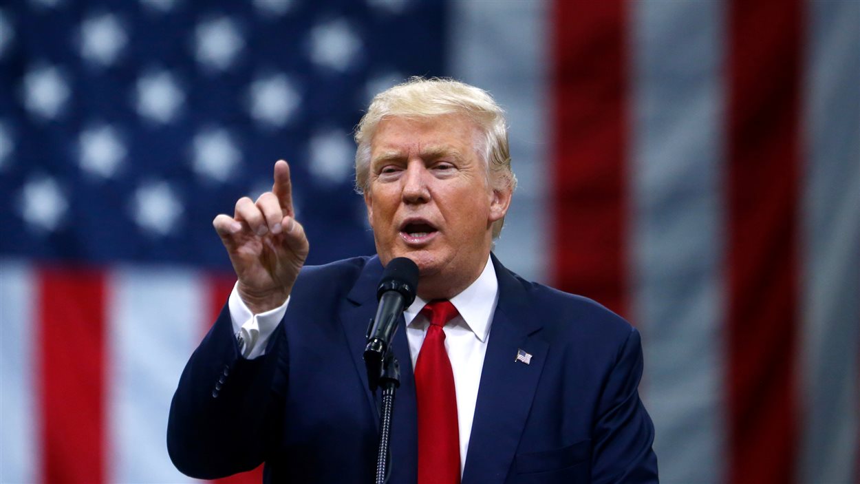 Donald Trump à Colombus, en Ohio.