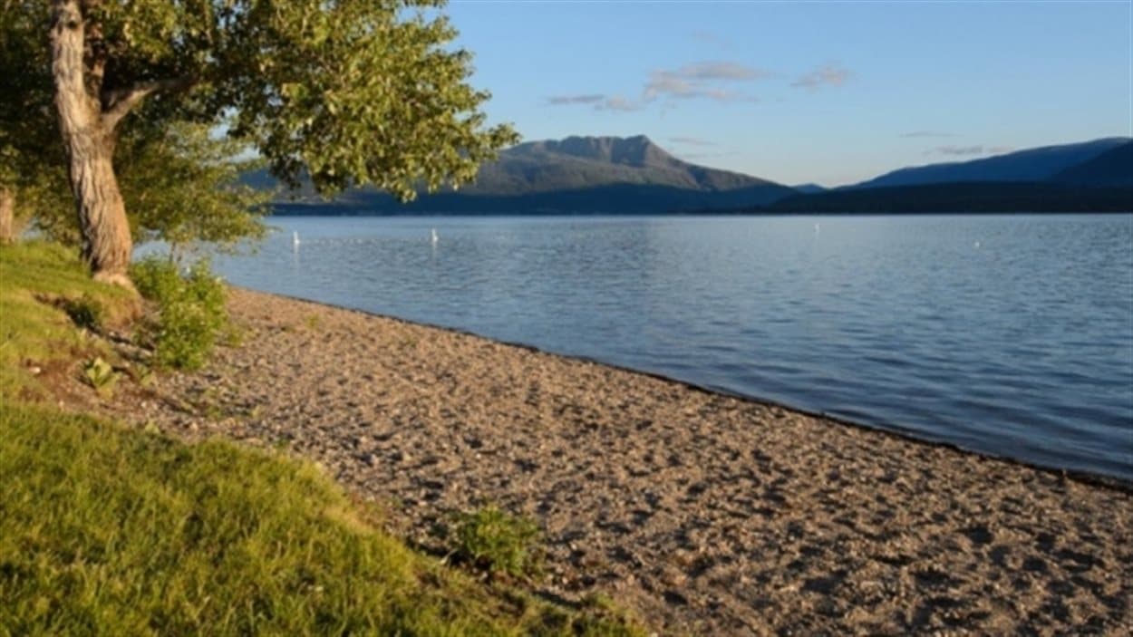 Une plage du lac Shuswap infectée par l'E. coli RadioCanada