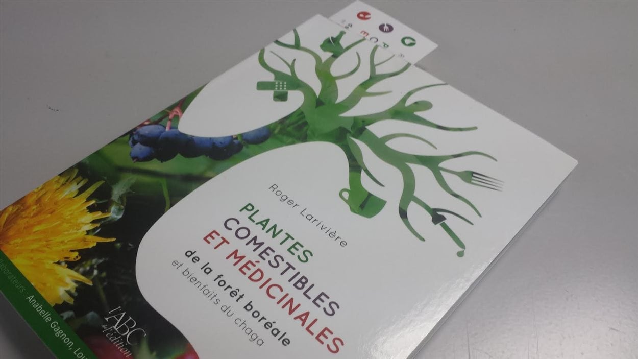 Le livre Plantes comestibles et médicinales de la forêt boréale de Roger Larivière