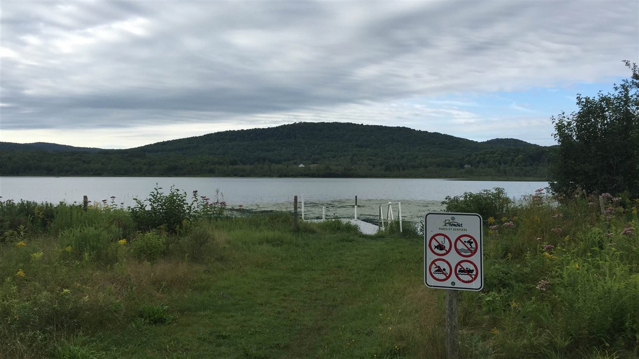 Le lac Bromont