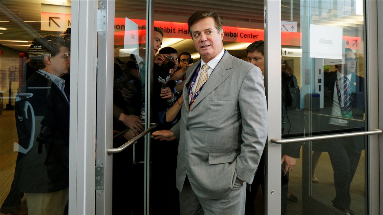 Paul Manafort lors de la convention républicaine à Cleveland en juillet