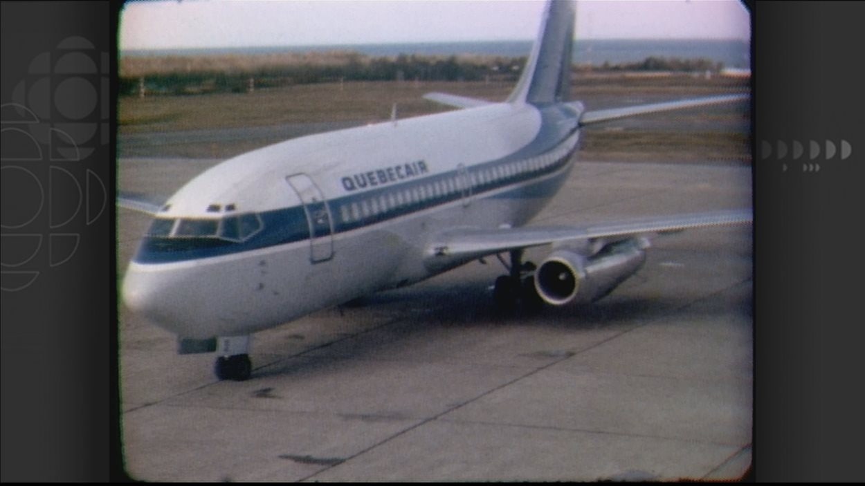 Appareil de Québecair, en 1985.