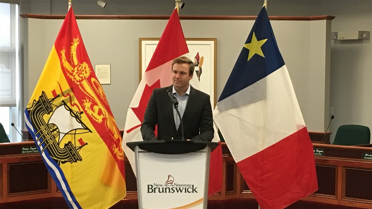 Le premier ministre du Nouveau-Brunswick, Brian Gallant, a fait l'annonce jeudi matin.