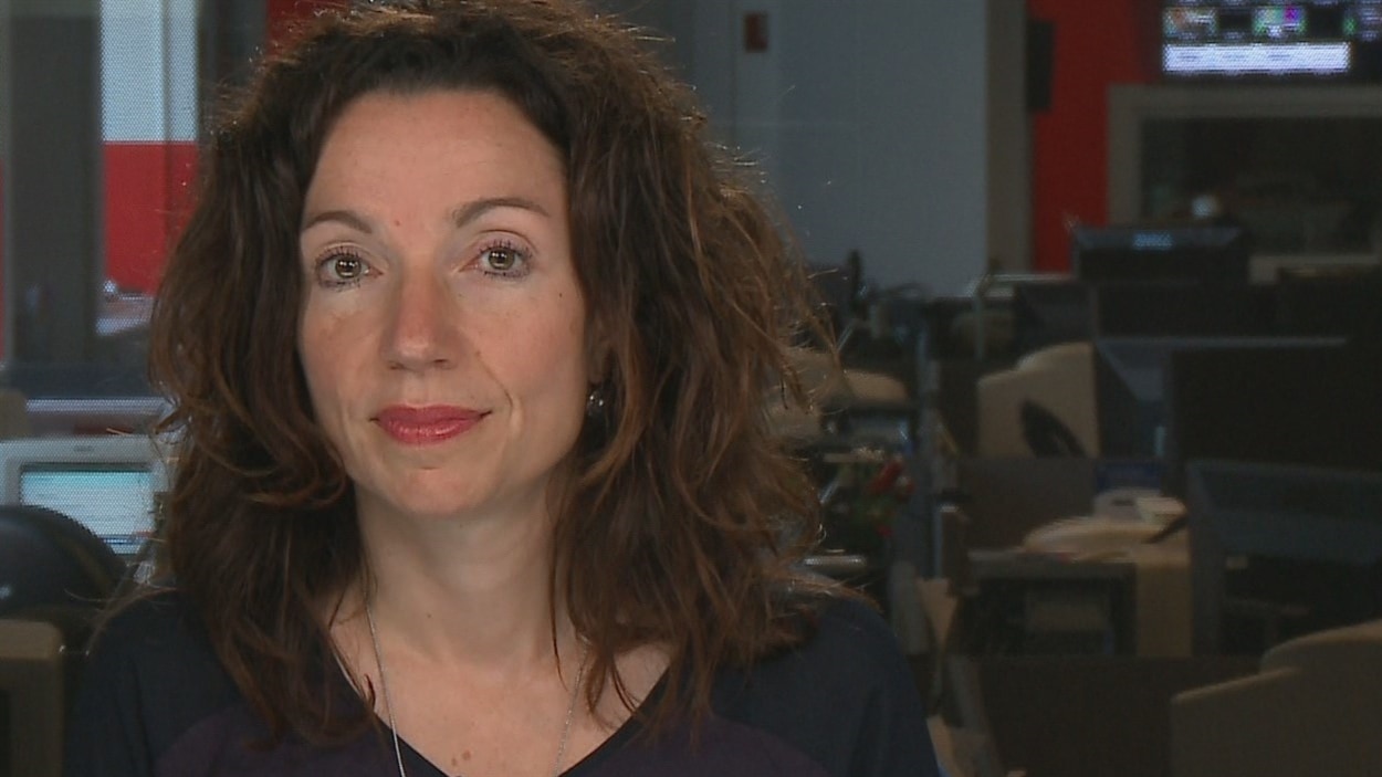 Martine Ouellet accorde une entrevue à ICI RDI le 26 août 2016.