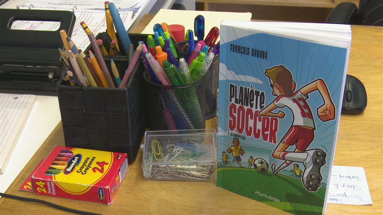 La série de romans «Planète soccer», de François Bérubé