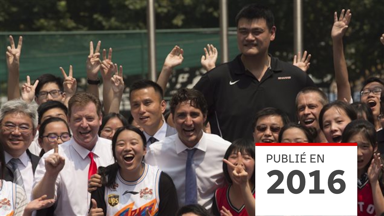 Trudeau meets entertainment and sports giants in Shanghai