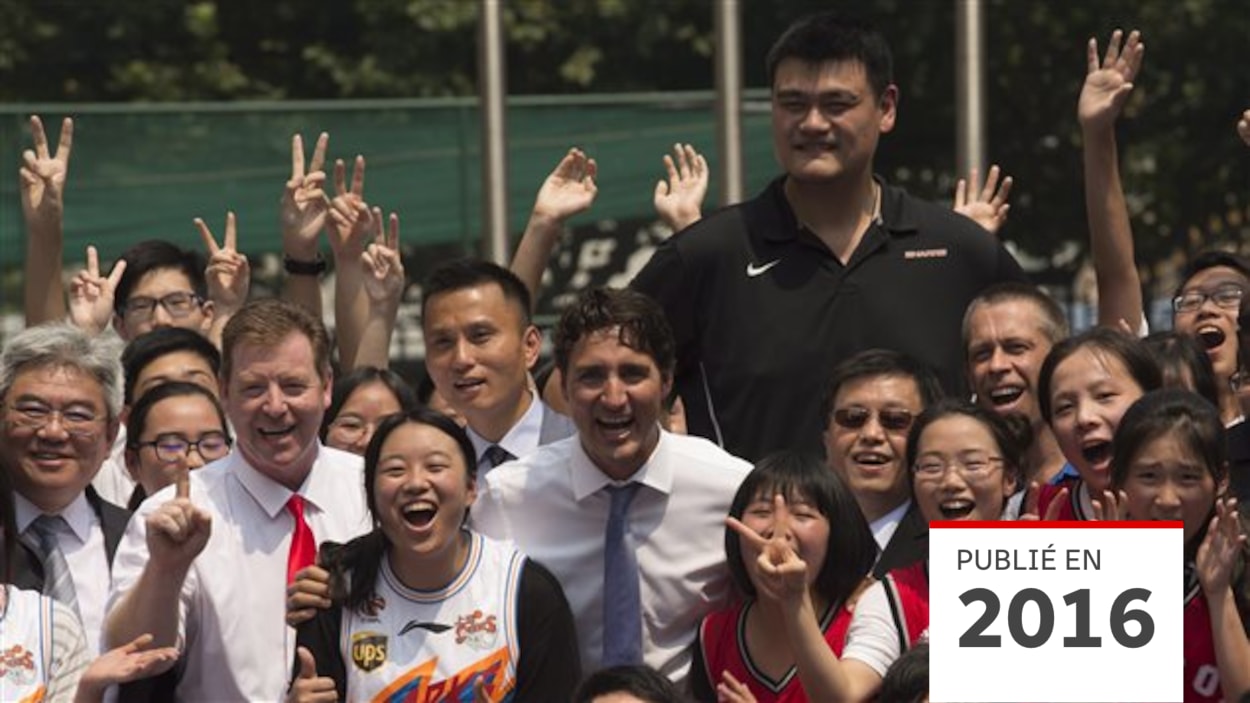 Trudeau meets entertainment and sports giants in Shanghai