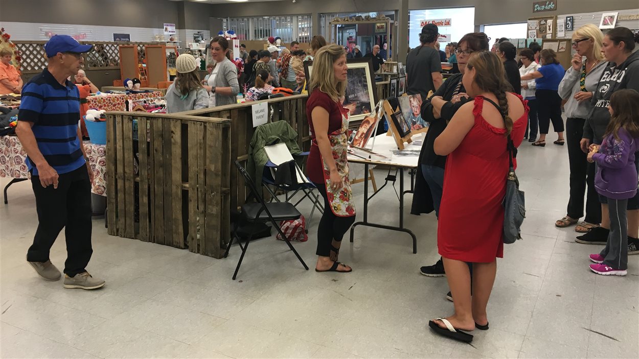 Le marché public se déroule au Mail Sugarloaf d'Atholville.