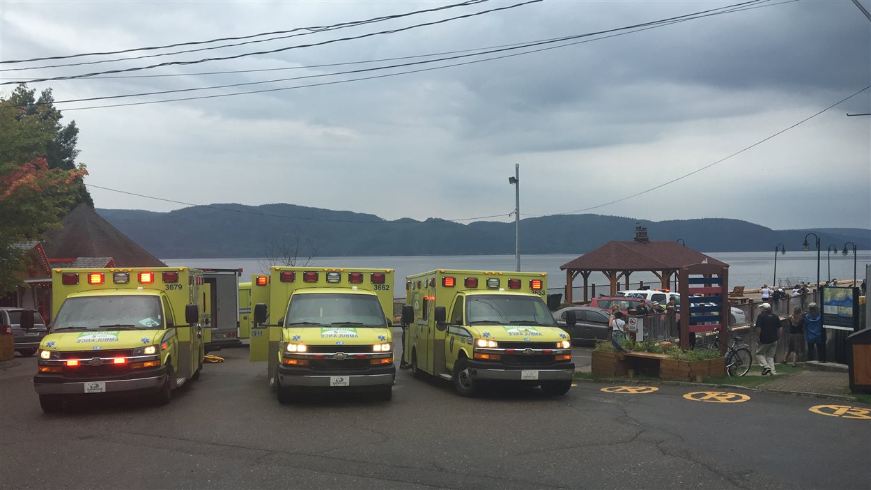 Des touristes blessés au quai de SainteRoseduNord RadioCanada