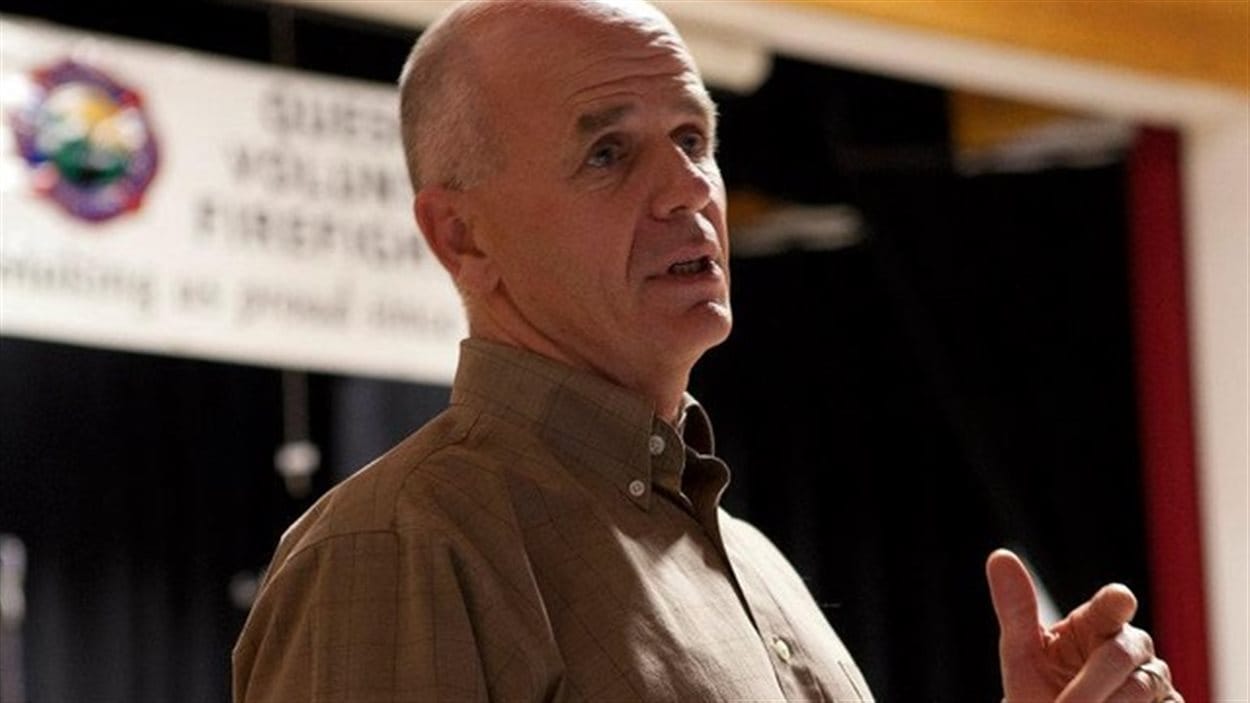 Bob Simpson, maire de Quesnel en Colombie-Britannique.