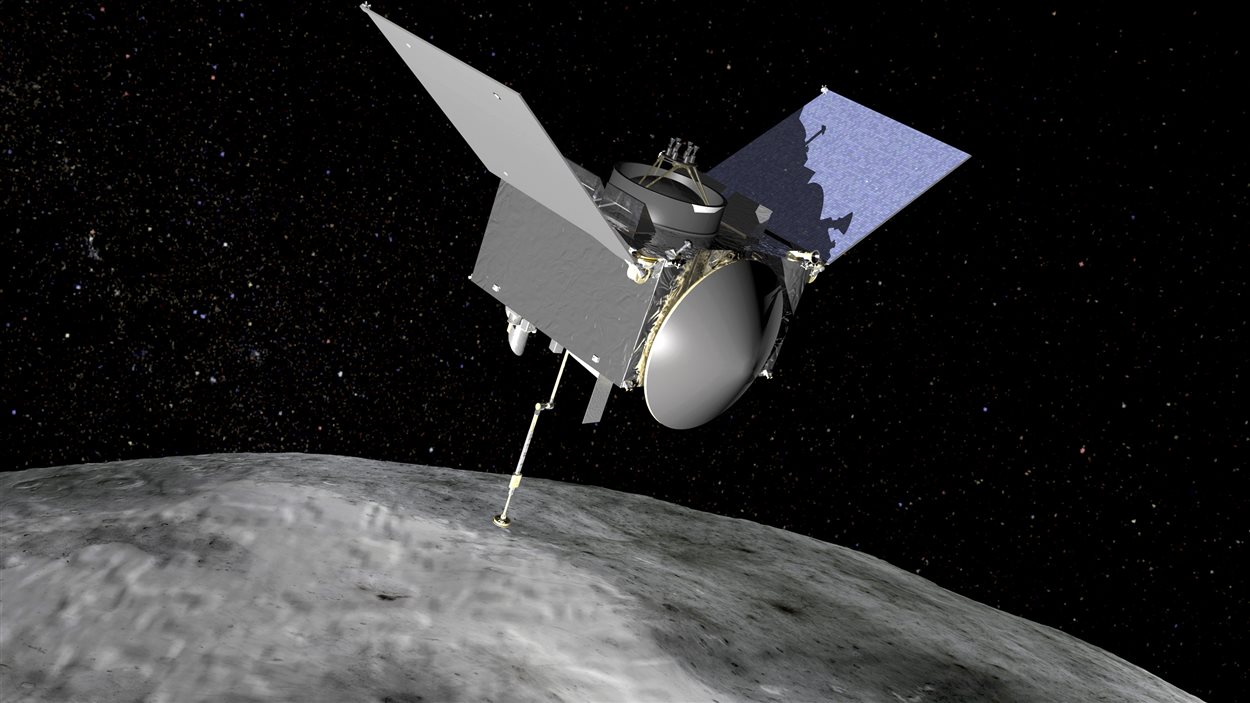 La sonde Osirix-Rex se dirige vers l'astéroïde Bennu.