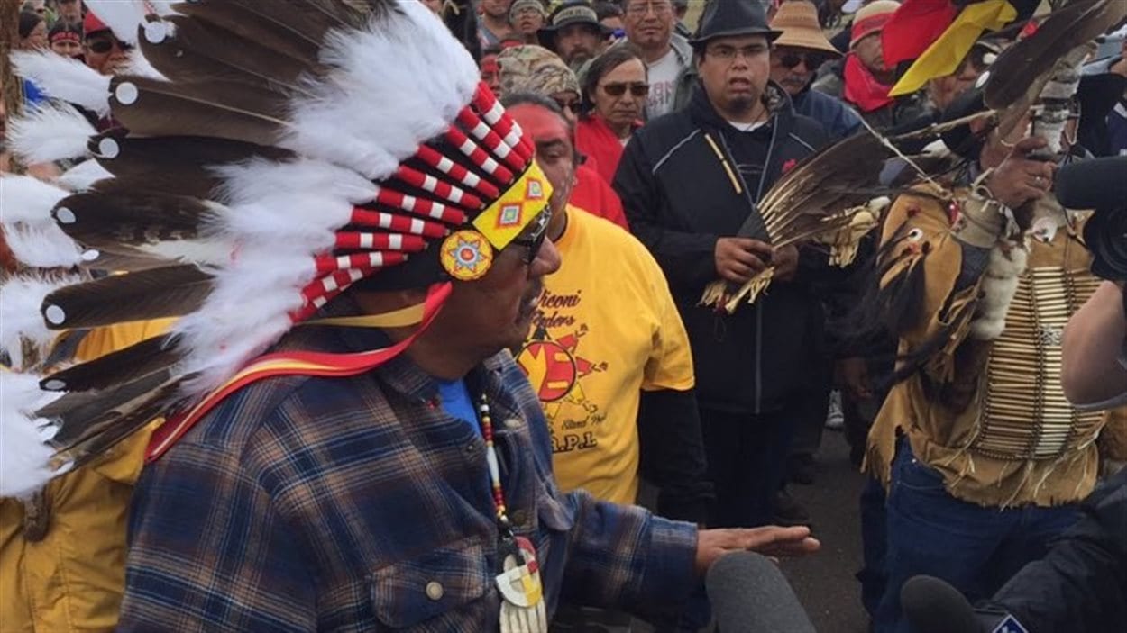 Des vétérans du Vietnam sont venus prêter main-forte à la Première Nation Sioux Standing Rock.