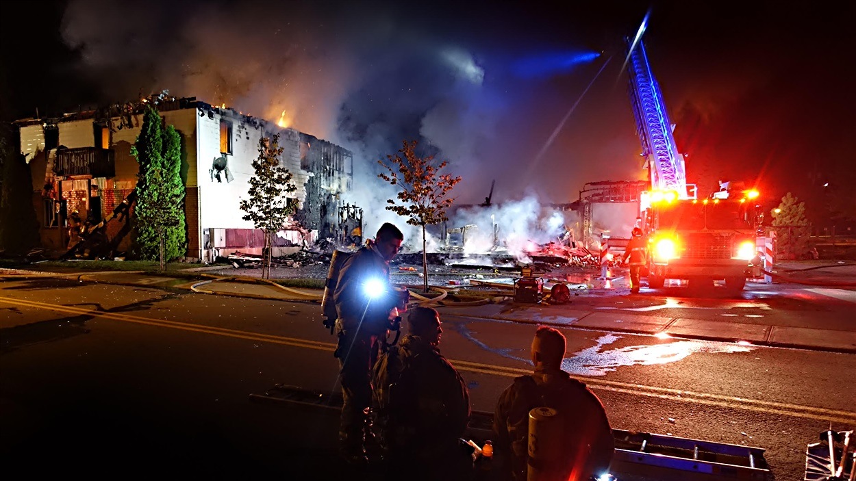 Un incendie suspect détruit un commerce de SaintRochdel'Achigan