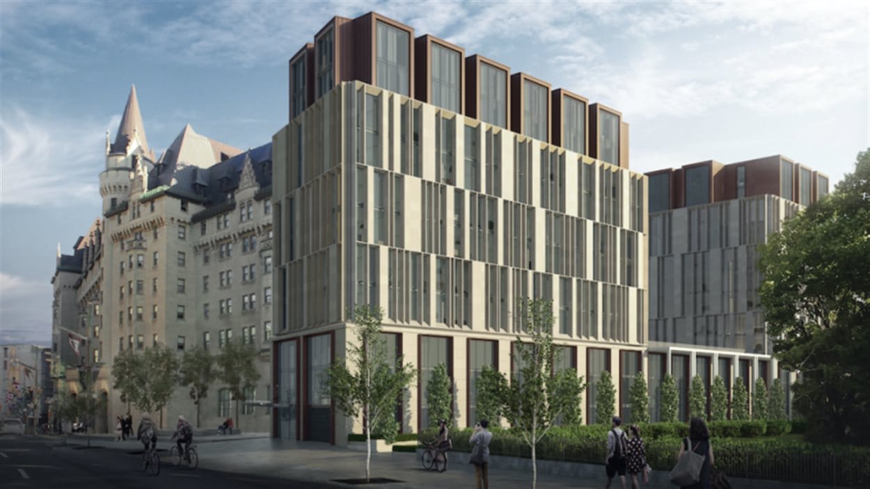 Projet d'agrandissement au Château Laurier