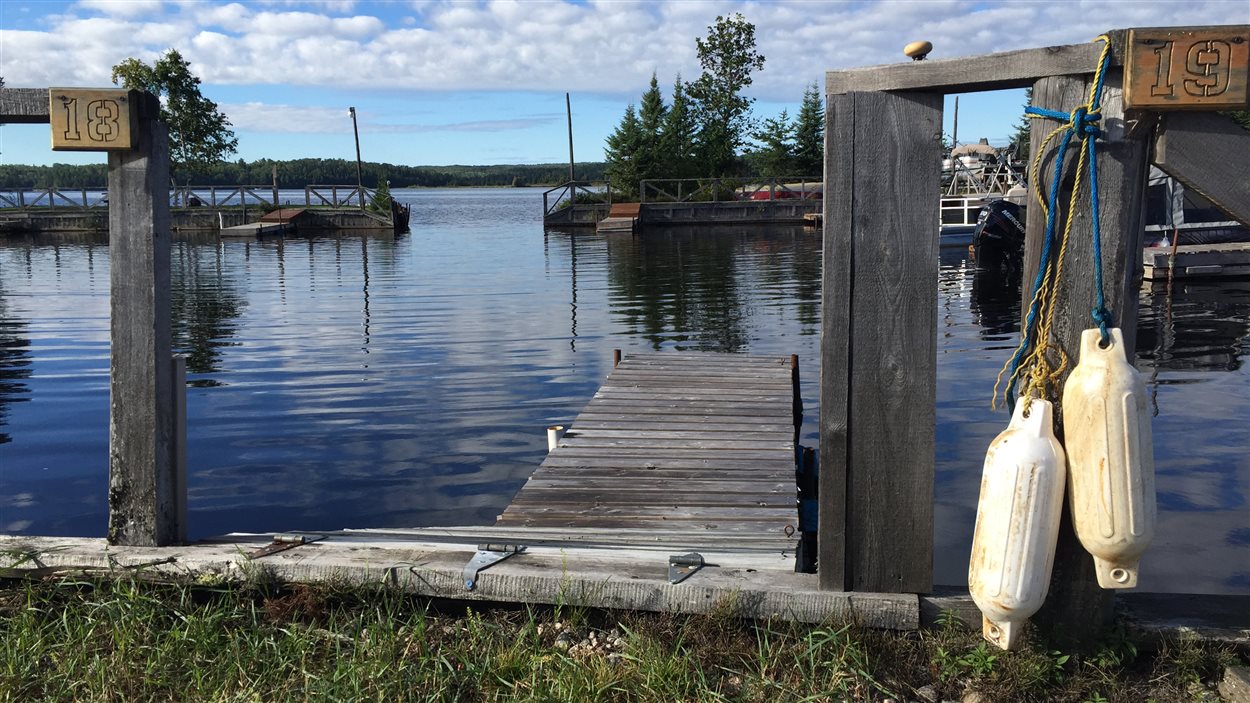 Le lac Minisinakwa à Gogama